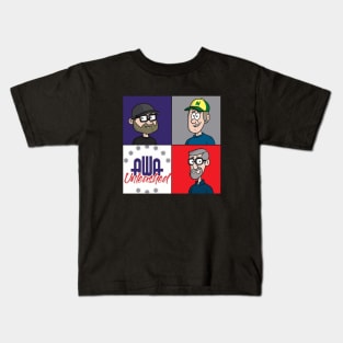 AWA Unleashed Crew Quad Box Kids T-Shirt